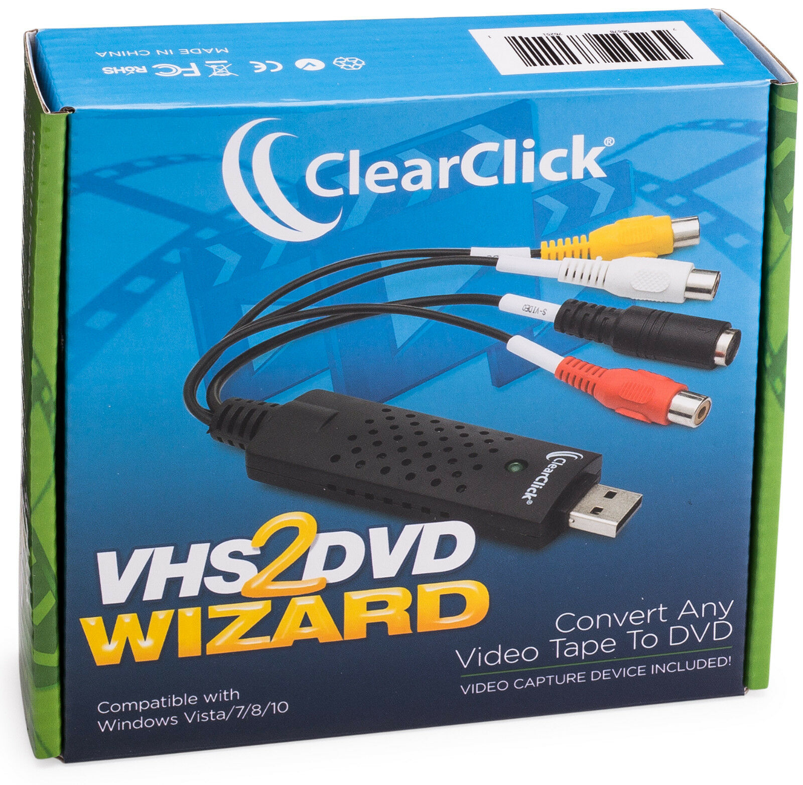 Vhs To Dvd Wizard Software | Usb Video Capture Device Grabber | Digital Video